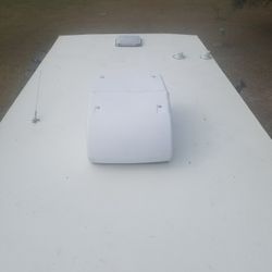 8.5' Wide PVC RV Rubber Roof Kit in White - RecPro