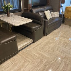 RecPro RV Suprima Leather Fabric by the Yard