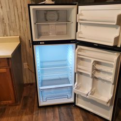 RV Refrigerator 3.3 Cubic Feet 12V Stainless Steel