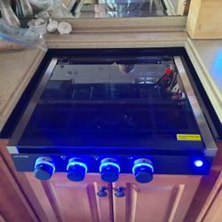 Replacement Glass Top for Three Burner Cooktop