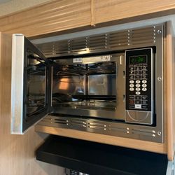RV Convection Microwave Stainless Steel 1.1 cu. ft. Replaces Greystone -  RecPro