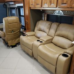 RecPro RV Suprima Leather Fabric by the Yard - RecPro